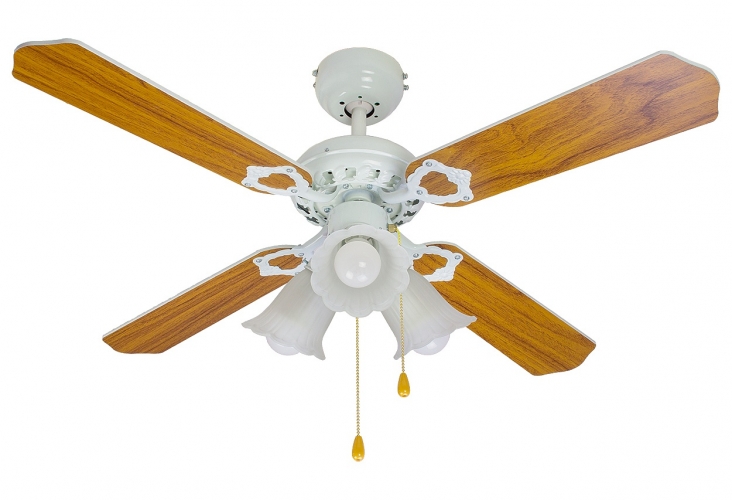 Потолочный люстра-вентилятор Dreamfan Princess White 105